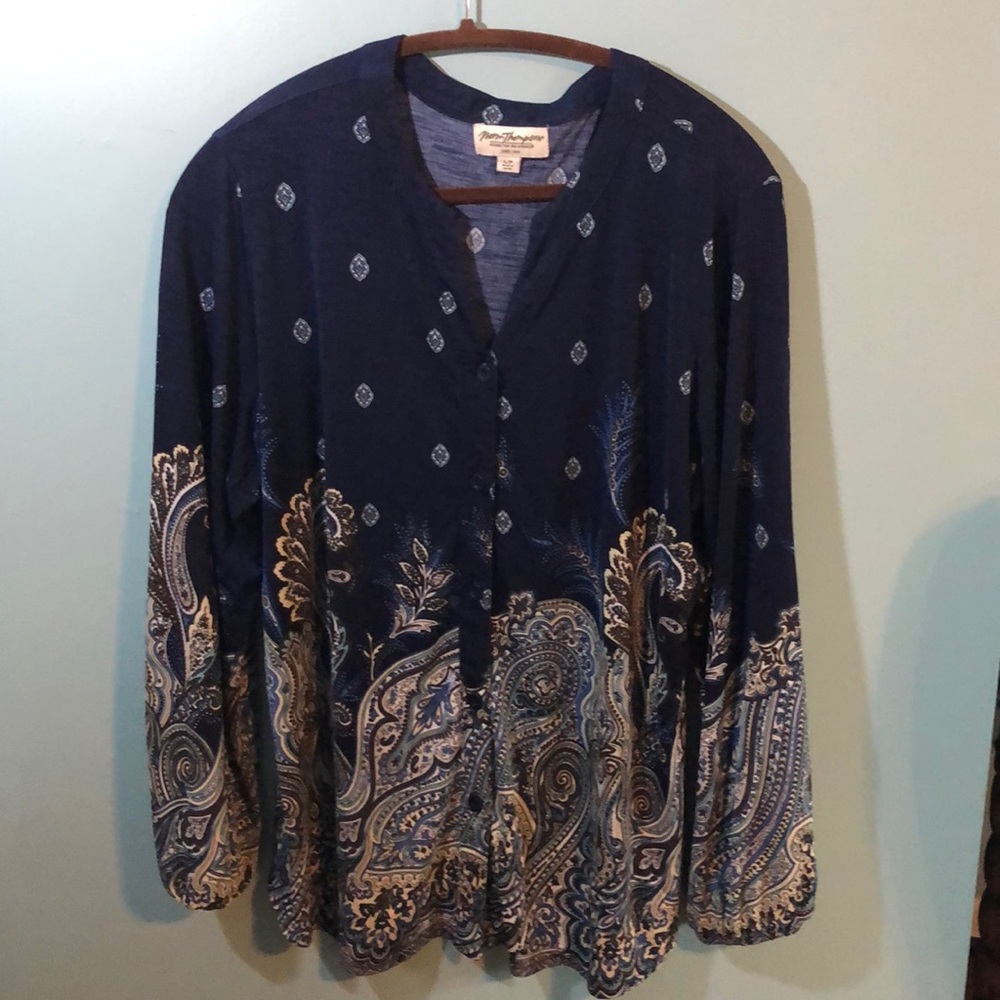 Norm Thompson blouse